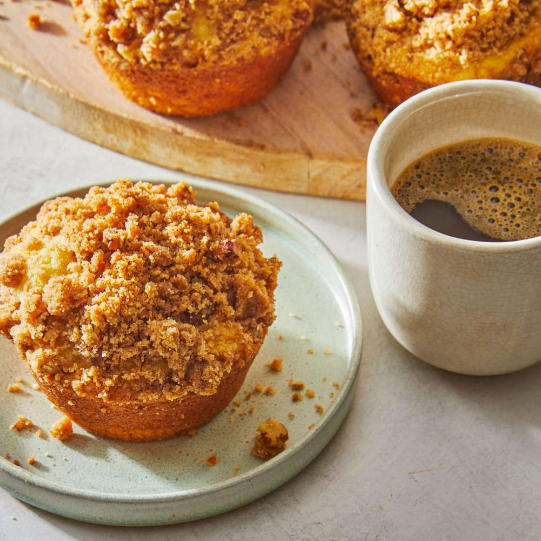 Coffee Cake Muffins - Two