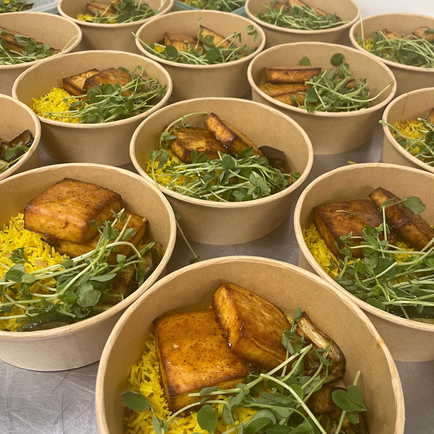 "Honey" Apricot Glazed Tofu - GF