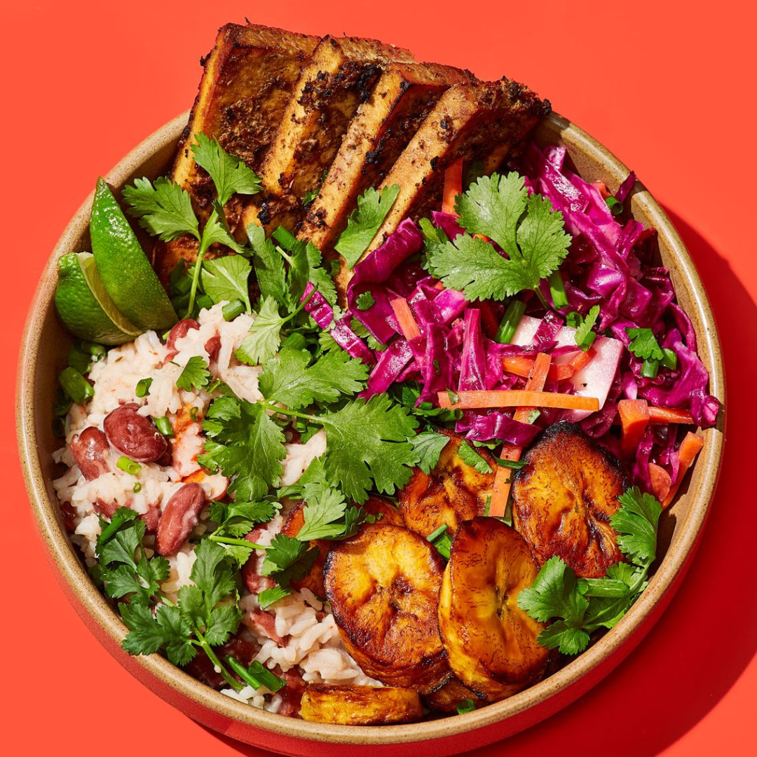 Grilled Jerk Tofu Bowl - GF