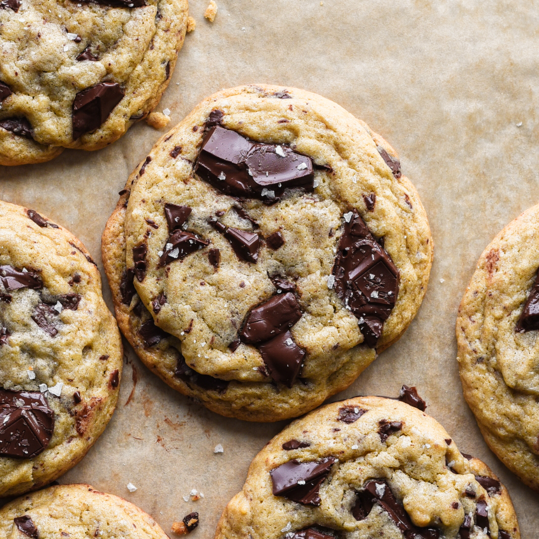Tahini Chocolate Chip Cookies - 2