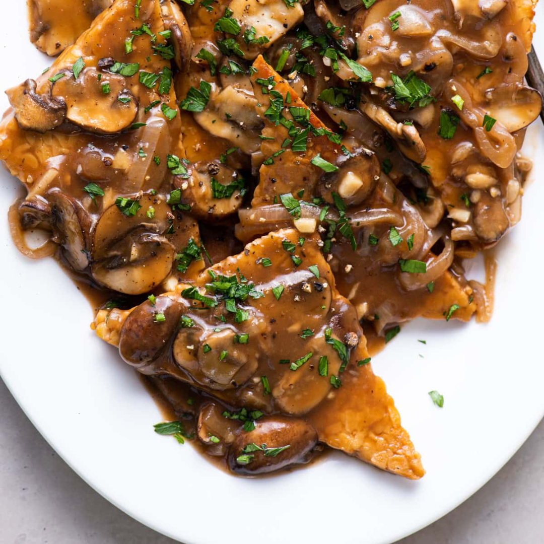 Roasted Tofu & Mushroom Marsala - GF