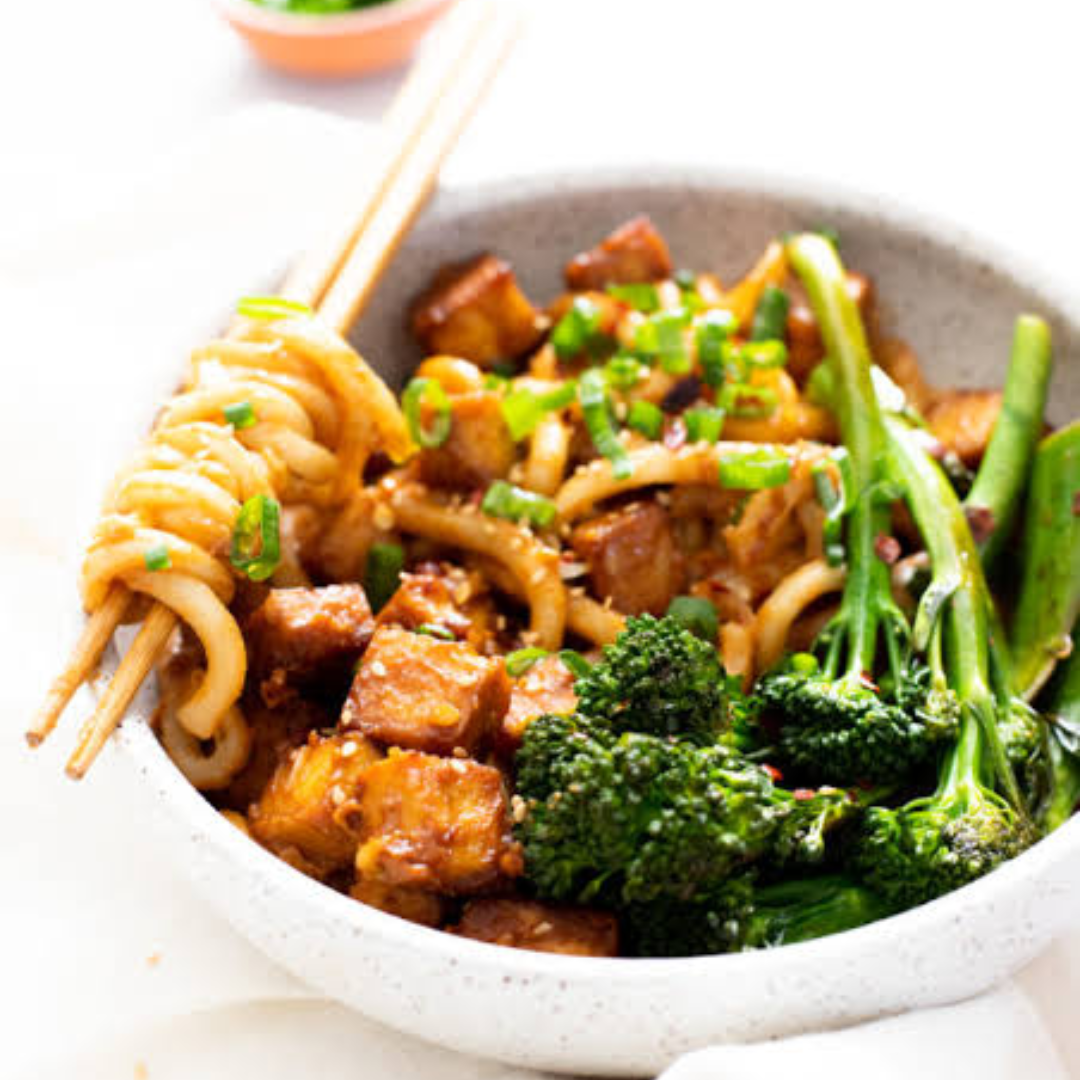 Peanut Udon Noodles