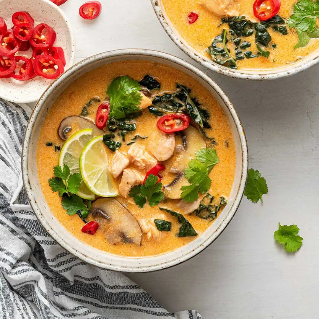 Thai Red Curry Soup - GF