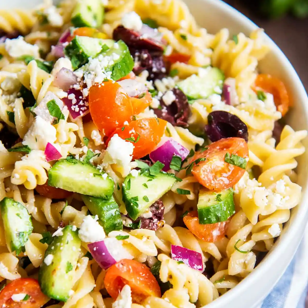 Greek Pasta Salad - GFO