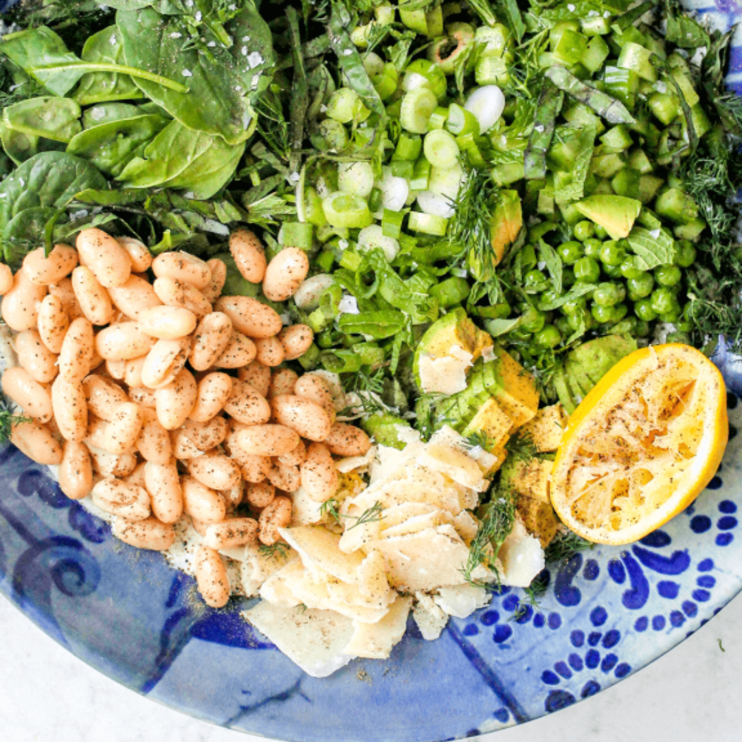 Green Goddess Bean Salad - GF