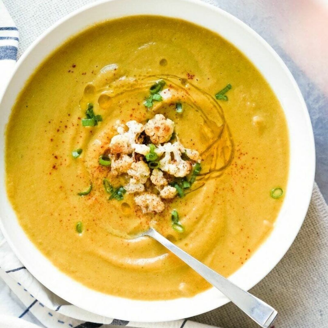 Curried Cauliflower Soup - GF