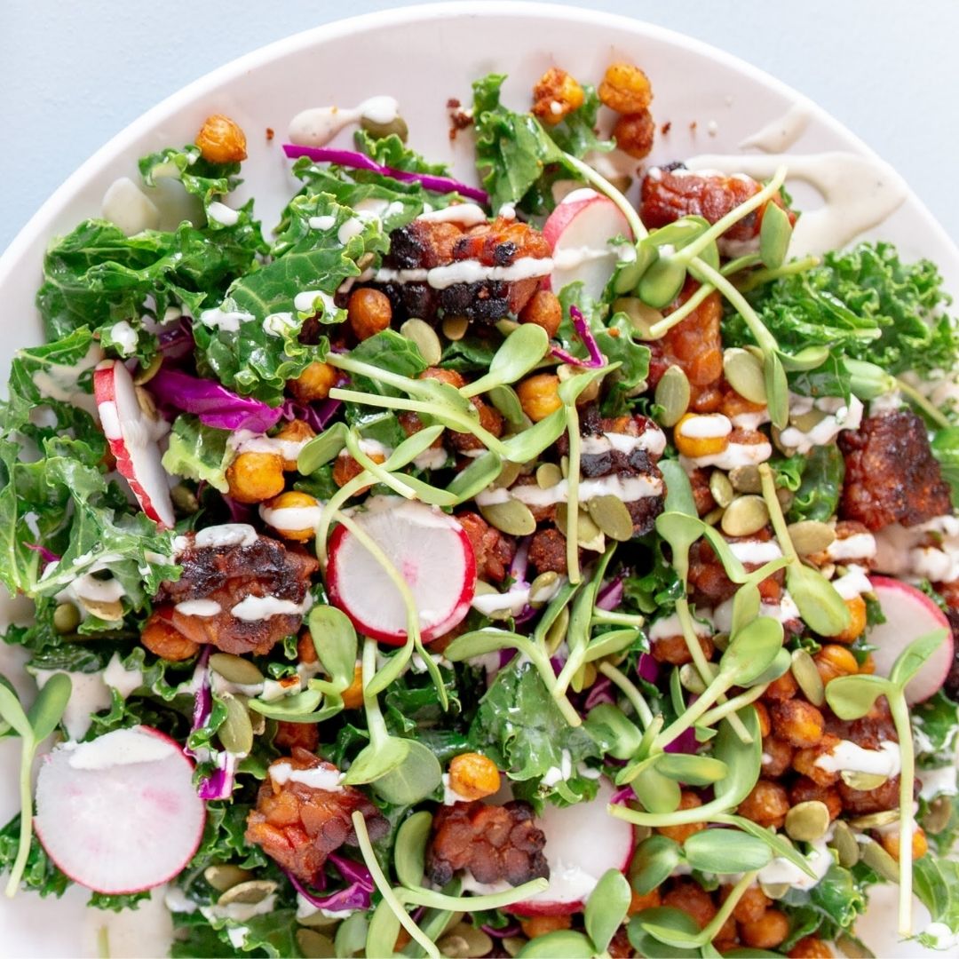 Kale Caesar Salad - GF