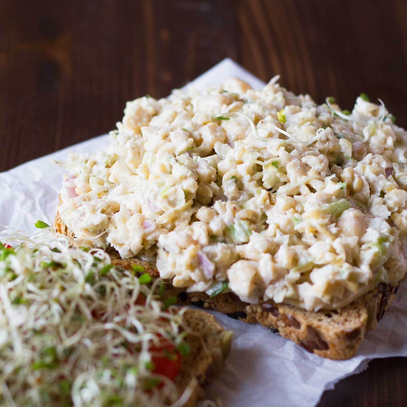 Chickpea "Tuna" Salad - V, GF