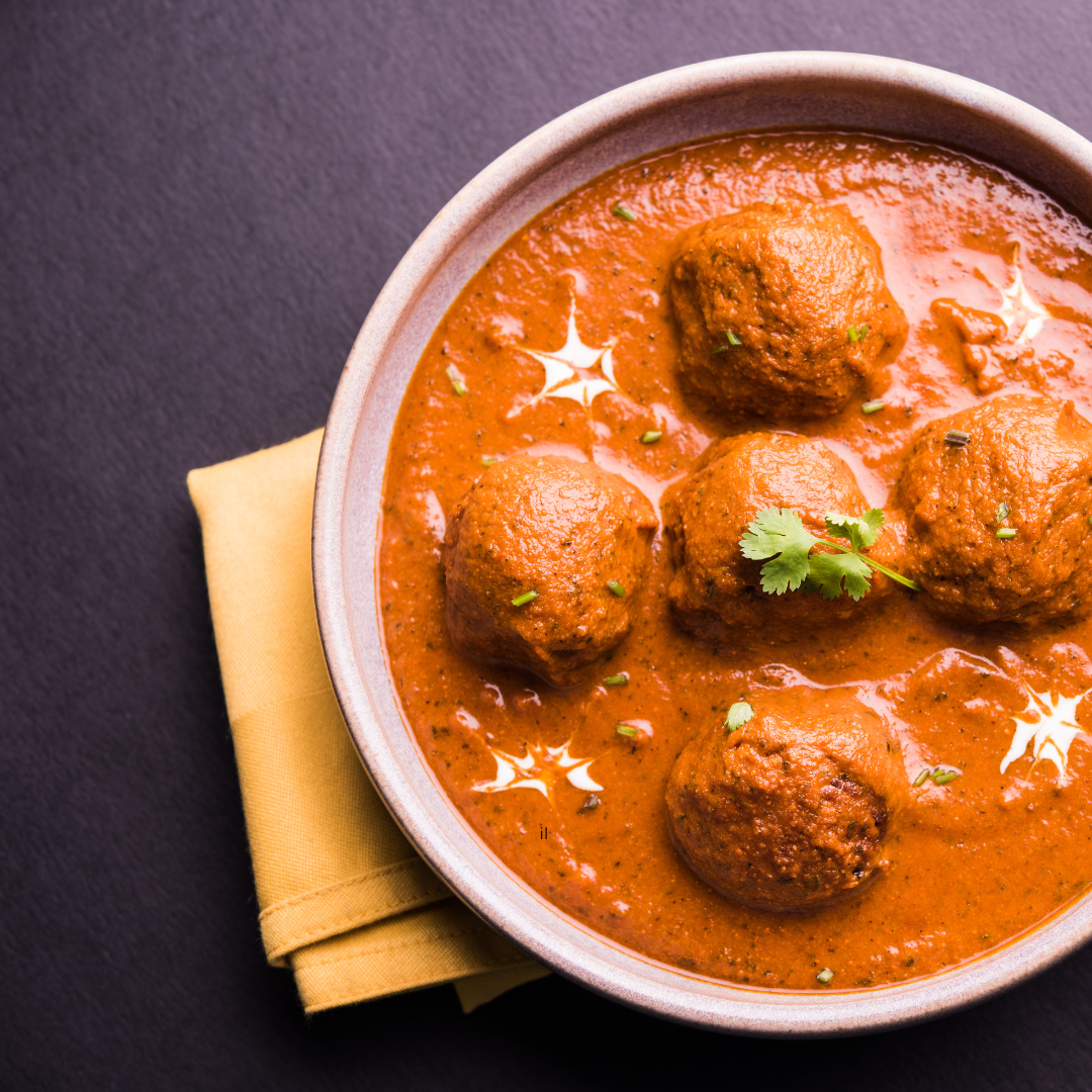Indian Kofta with Cashew Tomato Curry - GF