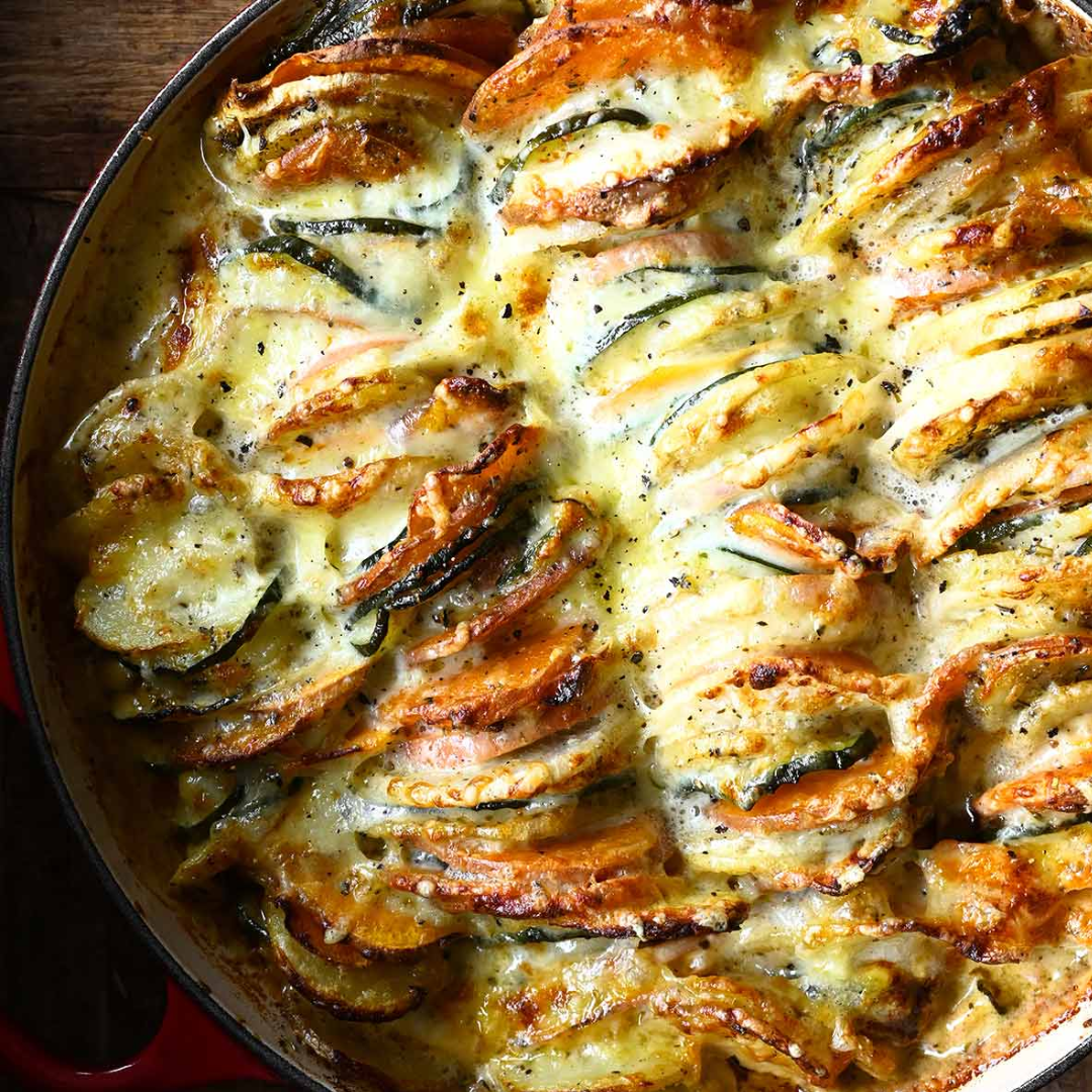 Creamy Vegetable Gratin - GF