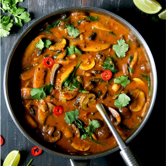 Creamy Potato & Shiitake Mushroom Curry - GF
