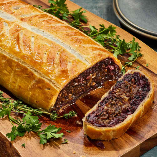 Mushroom & "Beef" Wellington