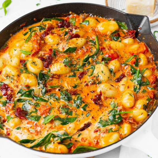 Creamy Tomato & Roasted Vegetable Gnocchi