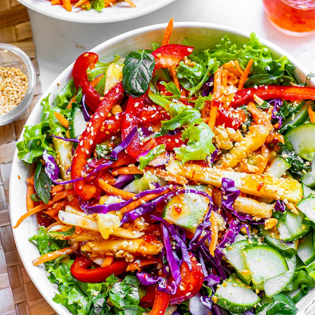 Crunchy Thai Inspired Salad- GF