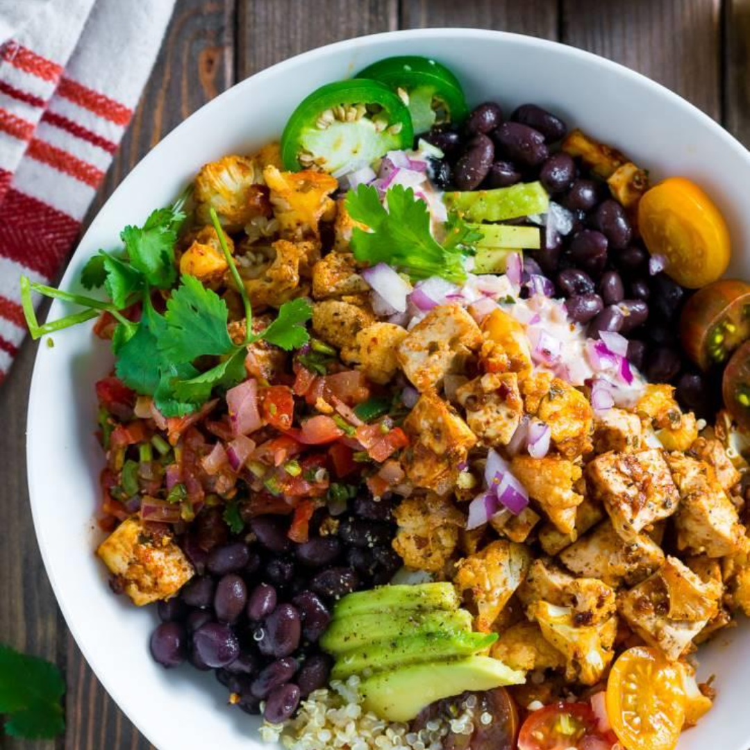 Sweet Chipotle Tofu Salad - GF