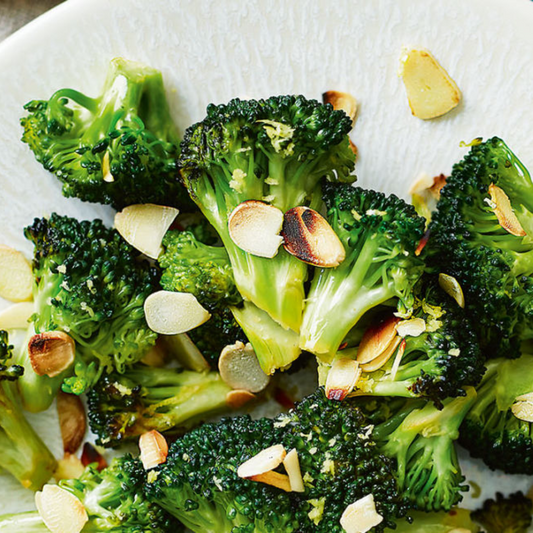 Roasted Broccoli & Almonds - GF