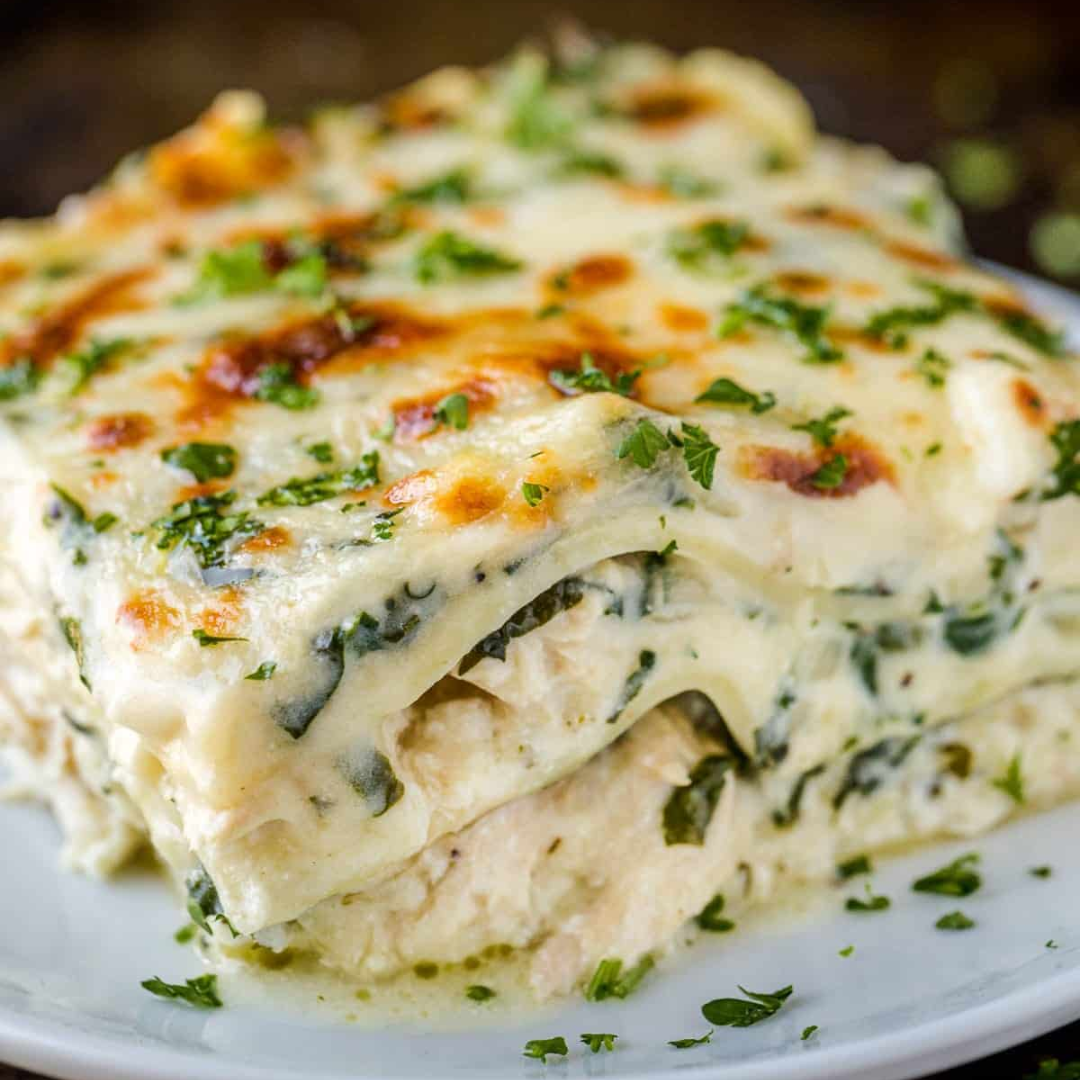 Creamy Kale Lasagna