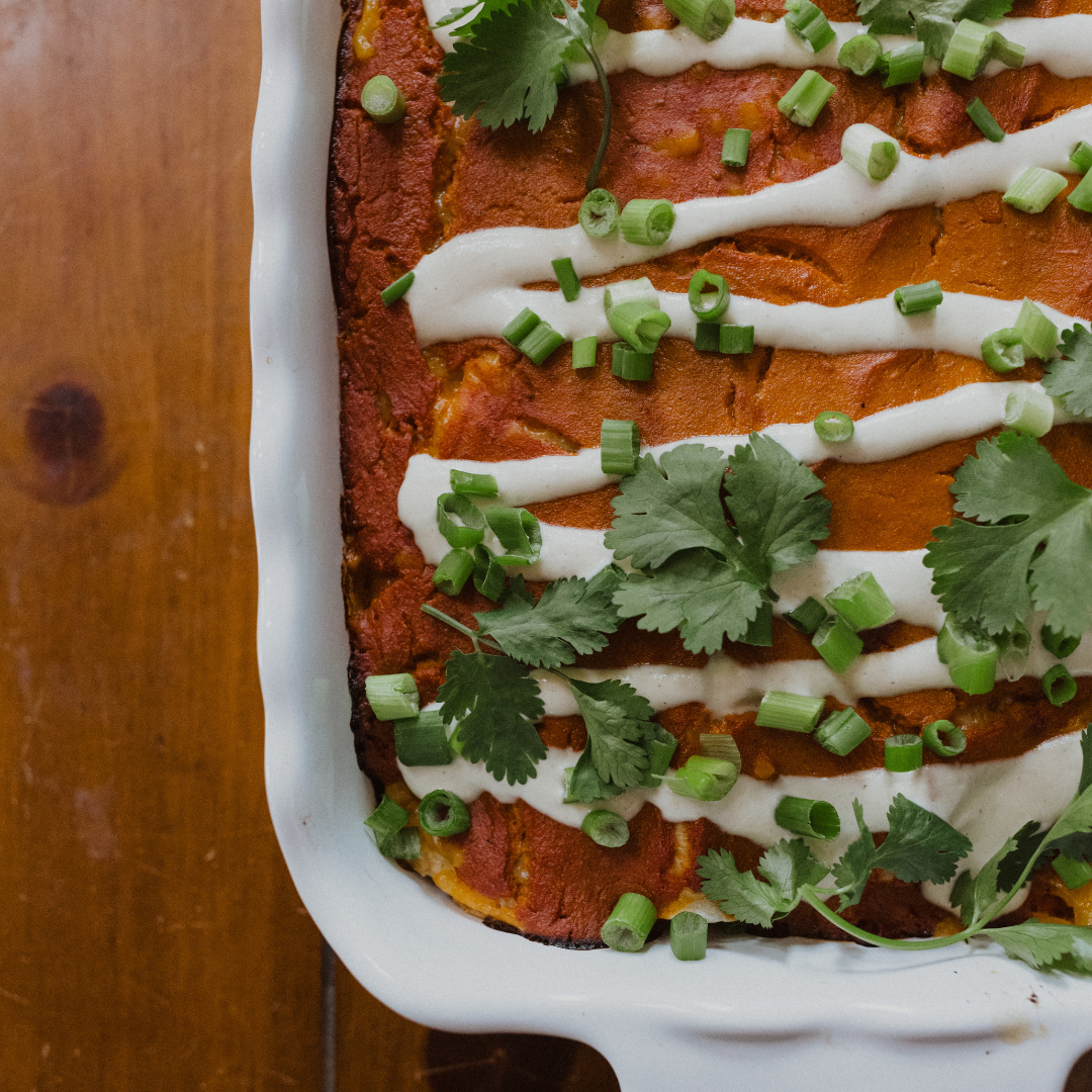 Chipotle Enchilada Casserole - GF