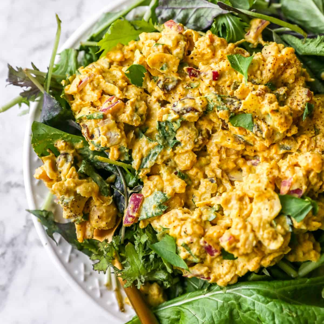 Curried Chickpea Salad - GF