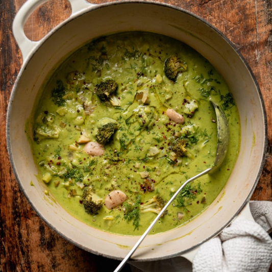 Broccoli & Dill Pickle Soup - GF