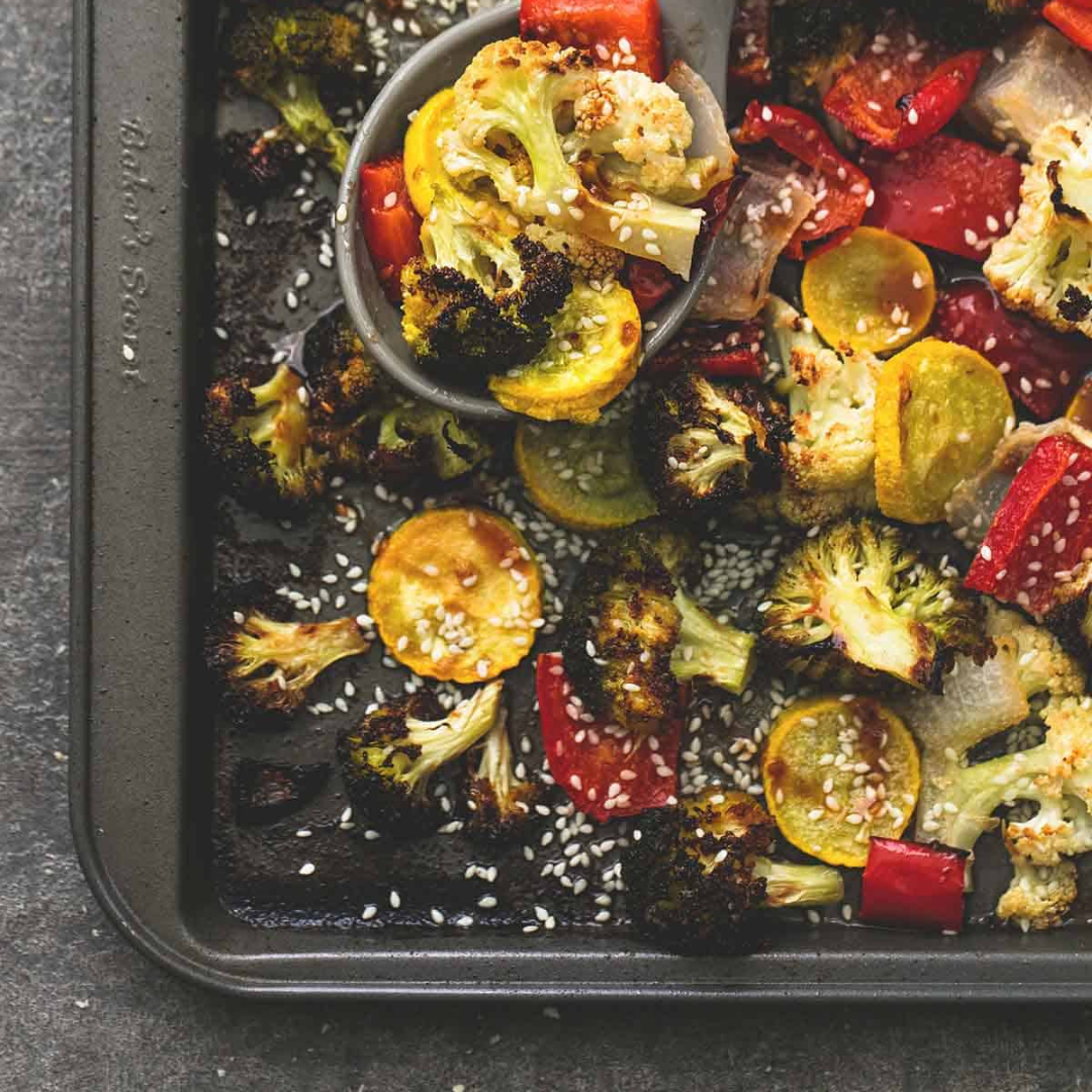 Sesame Roasted Vegetables - GF