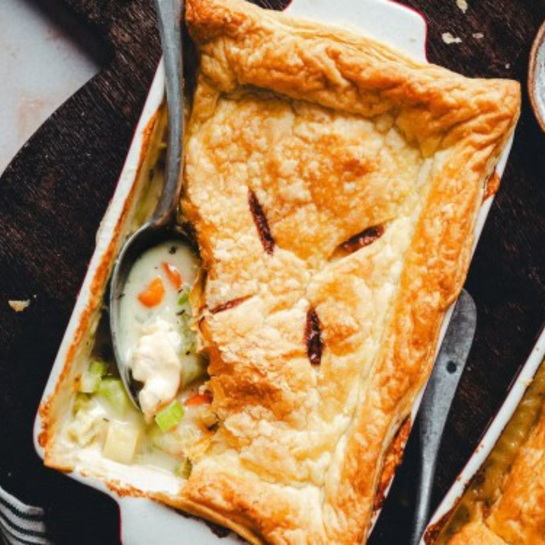 Creamy Chicken Pot Pie (Frozen)