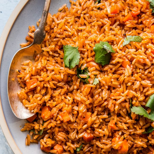 Mexican Rice & Chipotle Beans with Tofu Sofritas - GF