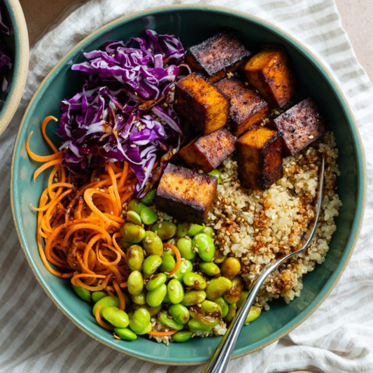 Rainbow Ginger Tahini Bowl - GF