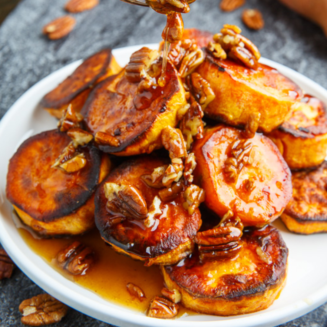 Maple-Butter Sweet Potatoes - GF