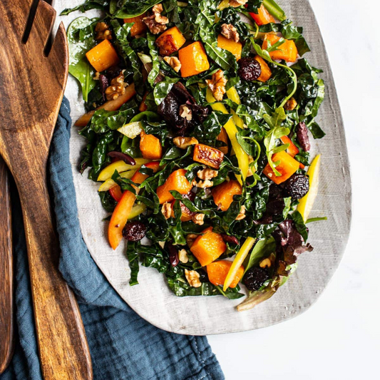 Butternut Squash & Miso Tempeh Salad - GF