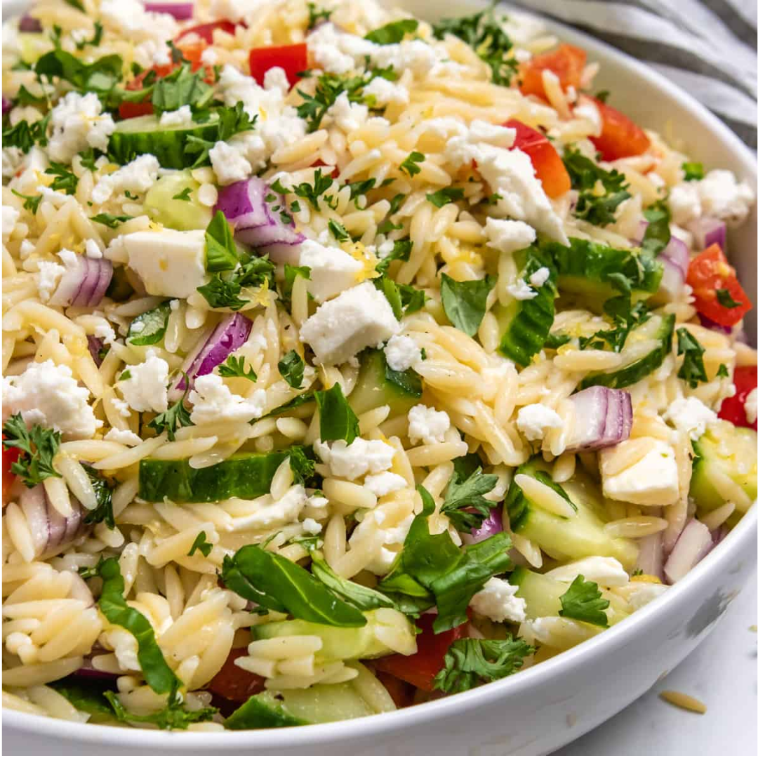 Greek Orzo Salad